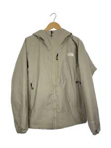 THE NORTH FACE Down Jacket XL Nylon Beige Plain NP62311 Used - Picture 1 of 6