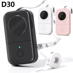 Phomemo D30 Mini Thermodrucker 12/14/15mm Bluetooth Mini Etikettendrucker - Bild 1 von 13