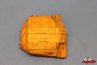 NOS YAMAHA L5T 1ST TRANSMISSION DRIVE GEAR PART# 234-17281-00-00 - Image 1 of 4