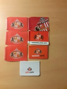 Sunderland Official Season Ticket Holder Wallets Collection Memorabilia - Picture 1 of 9