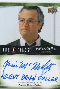 Akte X UFOs und Aliens 2019 INSCRIPTION Auto A-KM Kevin McNulty als Agent Brian - Bild 1 von 1