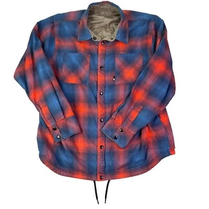 North Face Fort Point Chaqueta Reversible Para Hombres XL Franela a Presión Camisa Chaqueta Nylon - Imagen 1 de 10