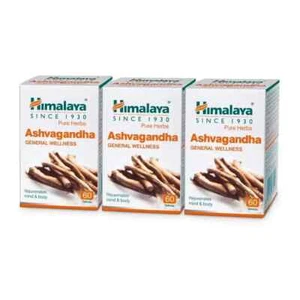 3 X Himalaya Ashvagandha 180 Tabs For Mind & Body, Stress Relief Exp 2026 - Picture 1 of 7