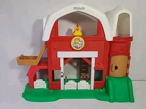 Fisher Price Little People Fun Sounds Farm Barn 2013 Sonidos Canciones Probadas NOTA - Imagen 1 de 10