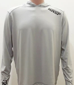 Camisa de sol con capucha Kast Extreme equipo de pesca Ronin Tech gris tormenta 2XL NUEVA CON ETIQUETAS OP - Imagen 1 de 12