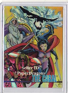 Wildstorm Set 1 - 1994 - Holochrome Chase Scheda C6 - Il Cabal - Arte Da Ronzio - Picture 1 of 1