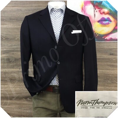 Blazer Abrigo Deportivo Informal Chaqueta Talla 42R Traje de Cachemira DE COLECCIÓN NORM THOMPSON para Hombres Foto 1 de 4