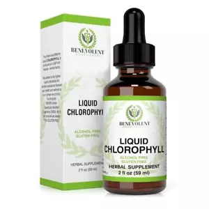 Benevolent Nourishment Liquid Chlorophyll Herbal Supplement 2oz SEALED IN BOX - Bild 1 von 11