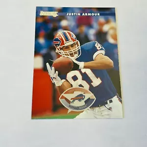 1996 Donruss NFL Football #52 Justin Armour - Picture 1 of 2