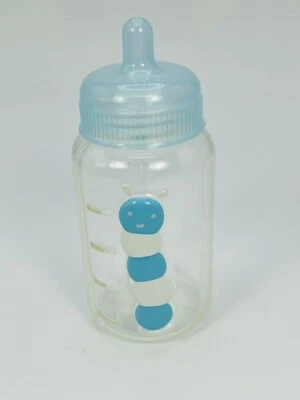 "Repuesto de biberón para muñeca bebé azul con oruga 4"" JC Toys tapa extraíble" Foto 1 de 4