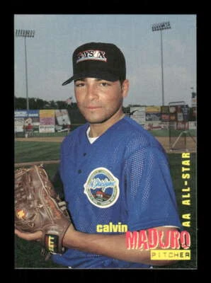 1996 Best AA All Stars  24 Calvin Maduro BXCP23 - Image 1 of 2