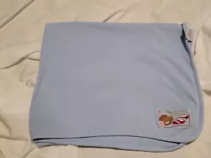 Baby Connection Puppy Dog Baby Blanket Blue Baseball Bat Ball thermal - Picture 1 of 3
