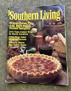 Vintage Souther Living Magazine October 1983 Orance Pecan Pie & More Pecan - Picture 1 of 3