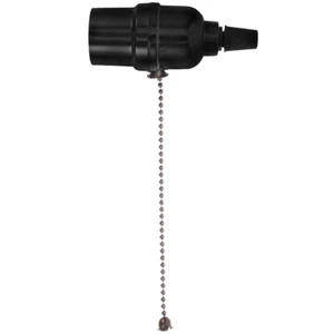 Pull Chain Lampholder Replacement Lamp Socket Socket Pull Lamp Base - Picture 1 of 12