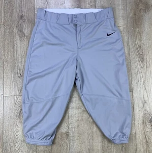 Nike Vapor Select Knicker High Gray Baseball Pants Men’s X-Large Team Engineered - Picture 1 of 20
