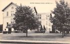 Keyport New Jersey~Grammar Elementary School~1940s B&W Litho Postcard