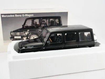 Auto Art 1/18 Mercedes Benz G-WAGON 76101 Negro Metálico Smaragd - Imagen 1 de 4
