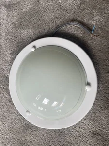 Ceiling Lights X3 White Flush Fitting New - Picture 1 of 4