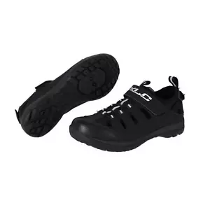 XLC SPD Sandal CB-L08 Black Size 44 Bicycle Velcro Vented - Picture 1 of 1