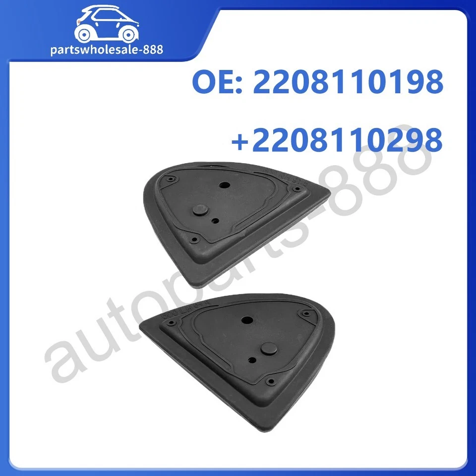 Door Mirror Base Seal Set Left + Right For Mercedes Benz W220 S350 S430 S500 Foto 1 de 4
