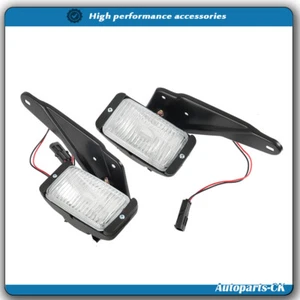 For 1988-2000 Chevy GMC C/K 1500 2500 3500 Bumper Fog Lights Driving Lamps LH+RH - Foto 1 di 12