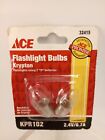 Ace Krypton Flashlight Bulbs - 2.5V/0.7A (2 "D" Batteries) KPR102 - 32415 - 2pk 