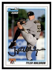 2010 Bowman Draft Picks & Prospects Tyler Waldron #BDPP43