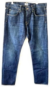 Edwin, Tokyo, Denim Jeans, Relaxed, Dark Blue, Men's W36 L34 - Picture 1 of 6