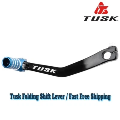 Tusk Folding Shift Lever Shifter Suzuki LTZ400 Z400 LT-Z400 Quadsport 400 Blue - Image 1 of 3