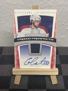 Guillaume Latendresse 2006-07 Fleer Hot Prospects RC Patch Autograph #ed 129/599 - Bild 1 von 2