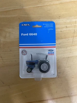 Vtg 1992 Ertl Ford 6640 Tractor #332  1/64 - Image 1 of 2