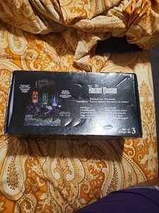 Disney Gemmy Haunted Mansion 3 pezzi LED inciso ritratti percorso luci segnavia - Foto 1 di 11