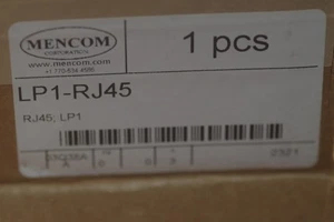 New Mencom RJ45 LP1-RJ45 Panel Interface Connector, RJ45, NEW IN BOX! - Picture 1 of 5