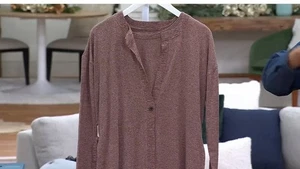 Cuddl Duds Petite Serious Suéter Suave Tejido 3 Piezas Conjunto de Salón A606193 Roble Oscuro PS - Imagen 1 de 9