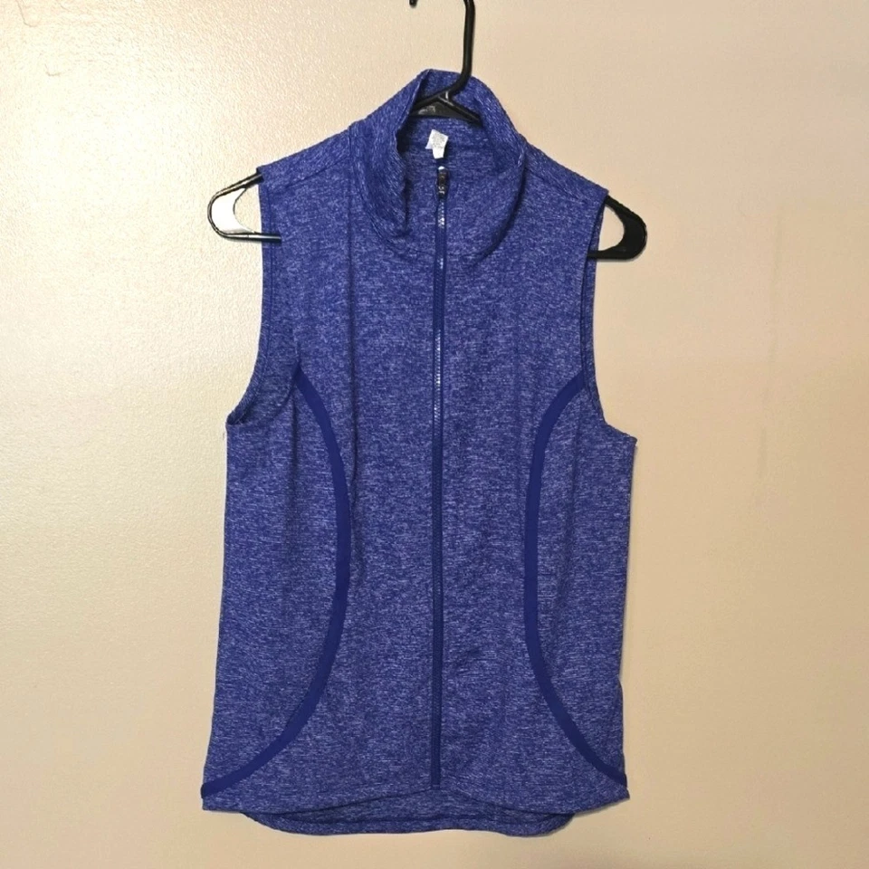 Chaleco Under Armour Mujer Medio Púrpura Brezo Cremallera Completa Bolsillos Correr Senderismo Foto 1 de 4