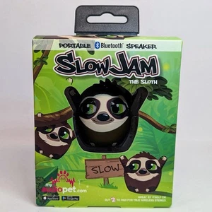 Slow Jam Sloth Portable Bluetooth Speaker My Audio Pet 1.5” New - Picture 1 of 6