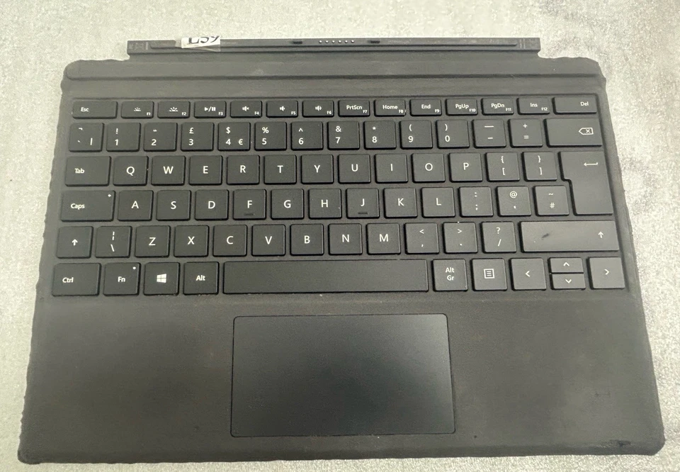 Microsoft  Surface Pro 4 5 6 7 7+ 7Plus Type Cover 1725  Backlit Keyboard (L59 - Image 1 of 4