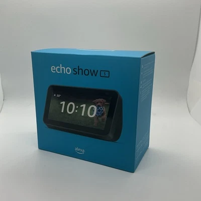 NEW Amazon Echo Show 5 (2nd Gen) Smart Display with Alexa and 2 MP Camera - Image 1 of 4