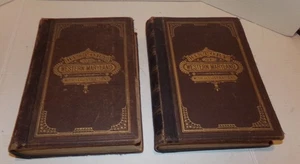 1882 History of Western Maryland in 2 Vol. J. Thomas Scharf Leather Bound Books - Picture 1 of 22
