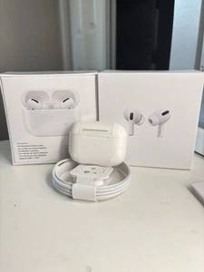 Apple AirPods Pro 1st Generation with Wireless Charging Case and box – White - Zdjęcie 1 z 2