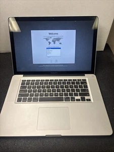 APPLE MACBOOK PRO (15", LATE 2011) INTEL CORE i7-2760Q 2.4GHz 8GB RAM 500GB HDD - Picture 1 of 8
