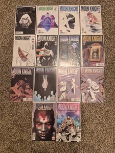 Moon Knight #1 Hip Hop Var + #2 (3rd Print),3(2nd P) 4-9,10 (1:25 rare!) #11-14 - Picture 1 of 5