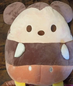 MICKEY MOUSE Plush UFUFY Backpack Pillow Adjustable Straps Tsum Tsum Style - Picture 1 of 5