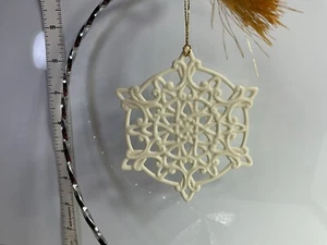 Lenox Snowflake Ornament - Picture 1 of 3