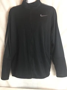 Nike Epic Knit Giacca da Pista Uomo Leggera Full Zip Abbigliamento Sportivo XL Nero Grigio - Foto 1 di 6
