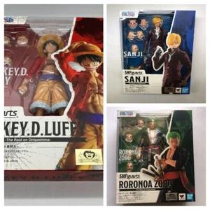 S.H.Figuarts One Piece Monkey D. Luffy Zoro Sanji -Invasión de Onigashima- Juego de 3 - Imagen 1 de 17