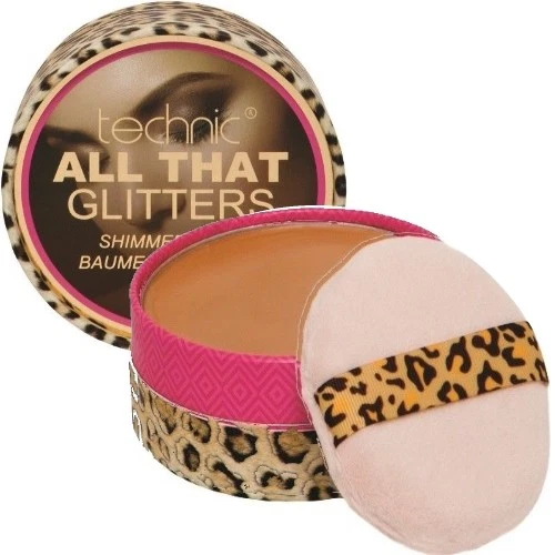 Super Shimmer Feine Dekolletee Körper Shimmering Creme BALM mit Schwamm 20g - Bild 1 von 1