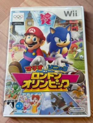 Mario & Sonic At London Olympics Nintendo Wii NTSC-J (Japan) Japanese version - Image 1 of 3