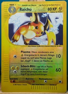 POKEMON - Expedition - Raichu - 25/165 - REVERSE HOLO - deutsch - Bild 1 von 2