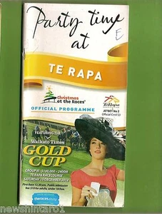 #KK.   HORSE RACING PROGRAM - TE  RAPA  15/12/2012 - Picture 1 of 1